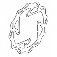 DISC, FRONT BRAKE FRENO ANT.