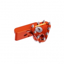 Dźwignia hamulca tylnego RFX CNC Flexi 99 Pomarańczowy