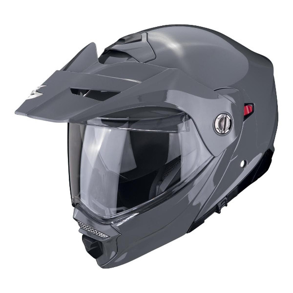 Kask Adventure Scorpion Exo ADX-2 Solid Cementowy Szary L