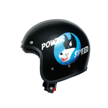 Kask Otwarty AGV X70 Solid Matt Czarny M/S