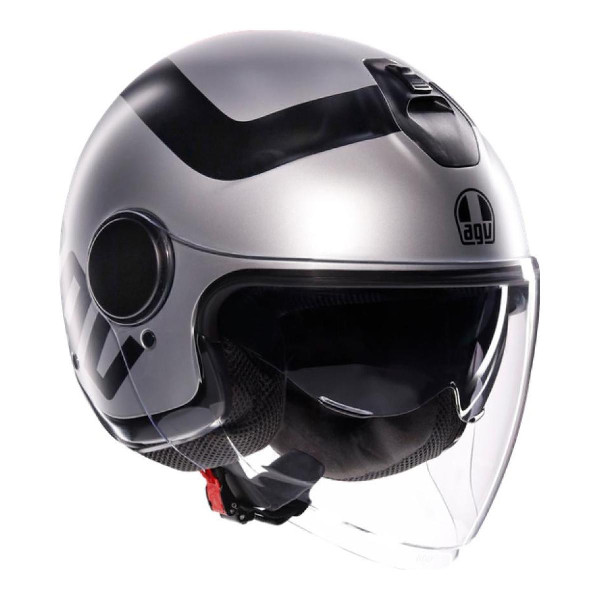 Kask Otwarty AGV Eteres Rimini Matt Szary/Czarny M