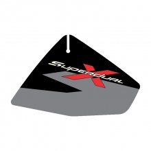 EMBLEM FUEL TANK RH SUPERDUAL T SILVER