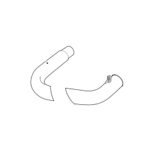 EXHAUST PIPE RH