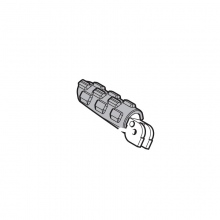 FOOTREST, REAR RH