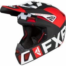 Kask Cross FXR Clutch Evo Czerwony/Czarny/Biały XL