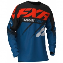 Koszulka FXR Clutch MX Nuke Czarny/Szary M
