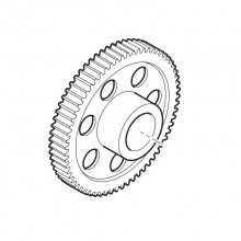GEAR, FREE-WHEEL T62