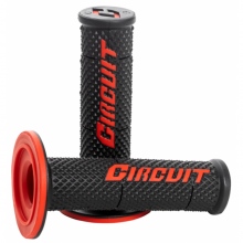 GRIPY RĄCZKI MANETKI CIRCUIT V CZARNO CZERWONE