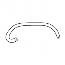 RADIATOR TO EXPANSION TANK PIPE