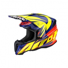 Kask Cross AIROH Twist Evil Niebieski Rozmiar M