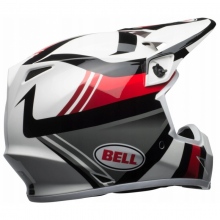 Kask Cross BELL MX-9 MIPS Marauder Biały/Czarny/Czerwony L