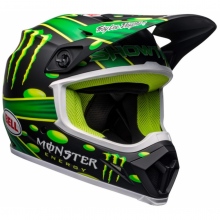 Kask Cross BELL MX-9 MIPS Showtime Matte Czarny/Zielony Rozmiar XL