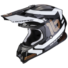 Kask Cross Scorpion Exo VX-16 Evo Air Tub Metal Czarny/Złoty S