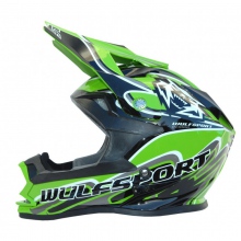 Kask Dziecięcy WULFSPORT K2 CROSS QUAD ENDURO rozmiar L