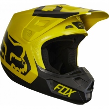 Kask Cross FOX V2 Preme Żółty Rozmiar L
