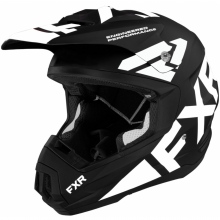 Kask Cross FXR Torque Team Czarny/Biały L