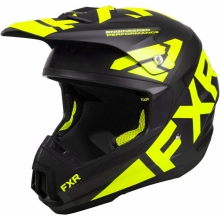 Kask Cross FXR Torque Team Czarny/Hi Vis M