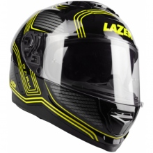 Kask Integralny LAZER Rafale Darkside Czarny/Żółty Rozmiar S
