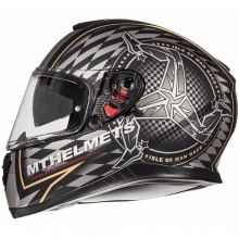 MT KASK PROMOCJA INTEGRALNY THUNDER 3 SV ISLE OF MAN Z BLENDĄ
KOLOR CZARNY MAT/ZŁOTY ROZMIAR M