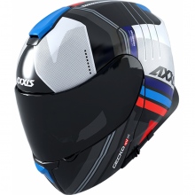 Kask Szczękowy AXXIS Gecko SV Epic Gloss Niebieski M