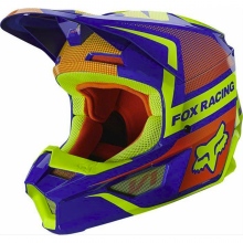Kask Cross FOX V1 Oktiv Niebieski Rozmiar XL