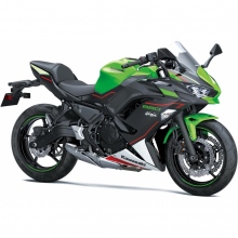 KAWASAKI NINJA 650 2022 Lime Green / Ebony / Pearl Blizzard White