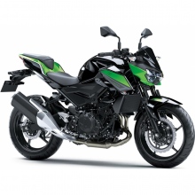 KAWASAKI Z400 2023 Candy Lime Green / Metallic Spark Black