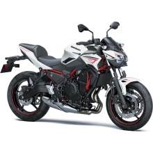 KAWASAKI Z650 2022  Pearl Robotic White / Metallic Matte Graphenesteel Gray