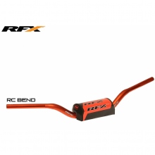 Kierownica z poduszką RFX Pro F7 Taper Bar 28.6mm RC 99 Pomarańczowy