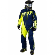Kombinezon zimowy jednoczęściowy FXR Ranger Instict Lite Granatowy/Żółty fluo XL