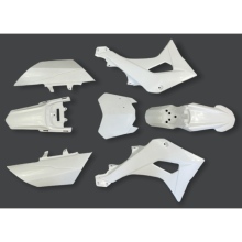 KOMPLET BIAŁYCH PLASTIKÓW TS MRF 80 MINI 80 RUNNER