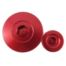Korki inspekcyjne RFX KAWASAKI KXF250 11-14 KXF450 09-14 99 Czerwony