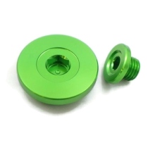 Korki inspekcyjne RFX KAWASAKI KXF250 11-14 KXF450 09-14 99 Zielony
