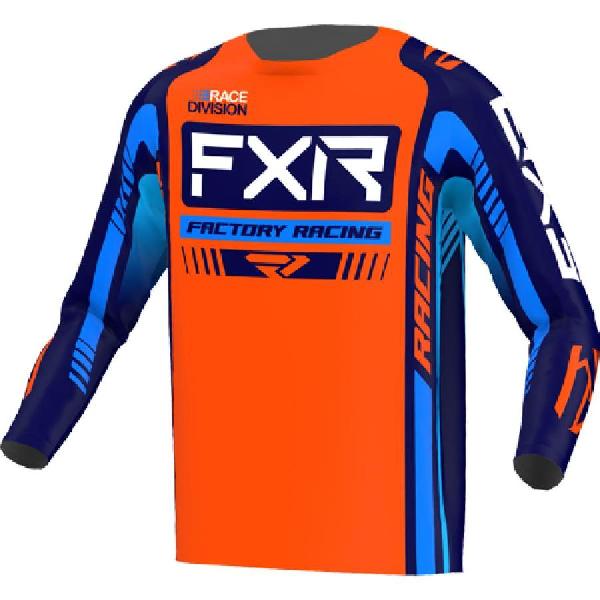 Bluza FXR Clutch Pro MX Pomarańczowy/Granatowy XL
