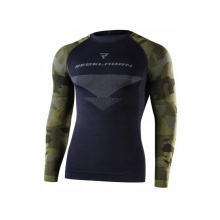 Koszulka termoaktywna REBELHORN z długim rękawem Freeze KOLOR- MORO  CAMO ROZMIAR S