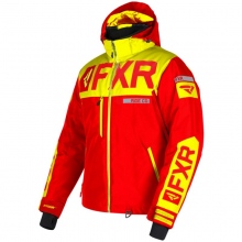 Kurtka zimowa FXR Helium X Czerwony/Żółty fluo S