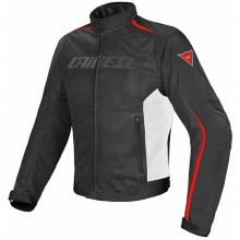 Kurtka tekstylna Dainese Hydra Flux D-Dry Czarny/Bialy/Czerwony 46