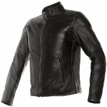 Kurtka skórzana DAINESE Mike Czarny Rozmiar 48