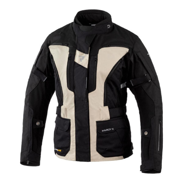Kurtka tekstylna REBELHORN Hardy II Lady Czarny/Piaskowy DS