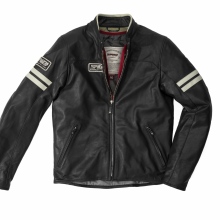 KURTKA MOTOCYKLOWA SKÓRZANA SPIDI VINTAGE rozmiar 54