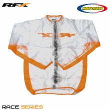 FXWJ 107LG 55OR  KRÓTKA KURTKA PRZECIWDESZCZOWA ROZM.L CLEAR+POMARAŃCZOWY