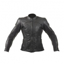 KURTKA SKÓRZANA RST LADY MADISON II CZARNA rozmiar S