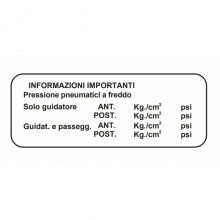 LABEL, TIRE, INFORMATION
