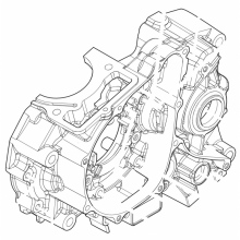 LEFT CRANKCASE COMP