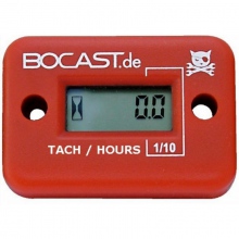 LICZNIK MOTOGODZIN BOCAST BZ 02 CZERWONY