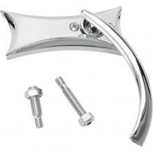 LUSTEKO ARLEN NESS MIRROR 4-POINT MICRO CHROME RIGHT-PRAWY UNIWERSALNE