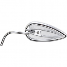 LUSTEKO MIRROR ARLEN NESS MIRROR TEARDROP CHROME LEFT-LEWE UNIWERSALNE