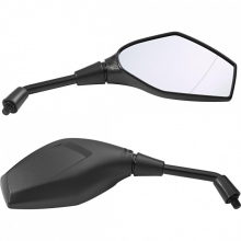 LUSTERKO KIEROWNICY SMAT NORD M10X1,25R  ASFERYCZNY  CZARNY  PRAWY 