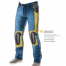 Spodnie jeans CITY NOMAD Jack Classic Rozmiar XXL