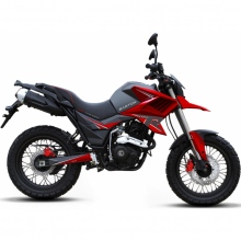 MOTOCYKL BARTON HYPER 125 CZERWONY